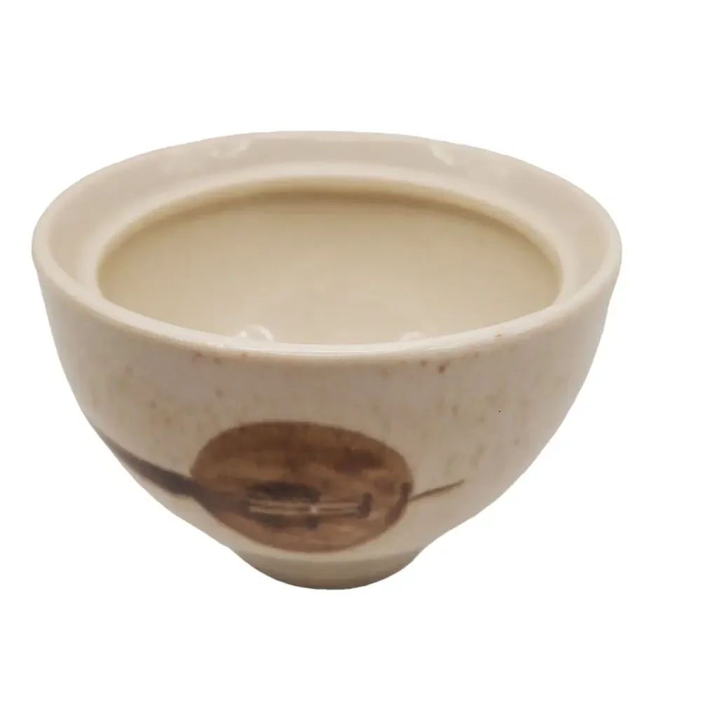 Red Wing Pottery‎ Lute Song Sugar Bowl NO LID Vintage Kitchen Ceramic Jar MCM